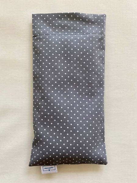 Kinder Augenkissen Dots Grey