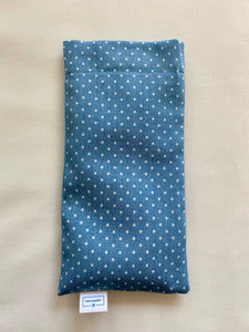 Kinder Augenkissen Dots Blue